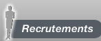 Nos recrutements